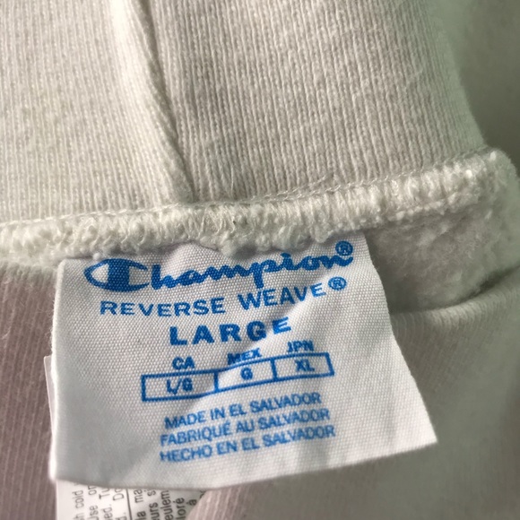 Champion Reverse Weave White Joggers - Picture 4 of 7